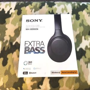 Sony Extra Bass Wireless noise canceling headphones WH-XB900N